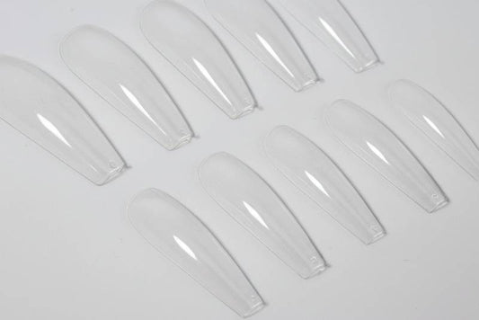 Long Clear Coffin Tips - Unicorn Lab