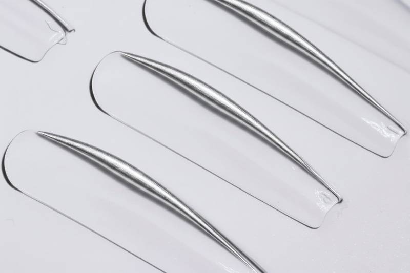 Long Clear Coffin Tips - Unicorn Lab