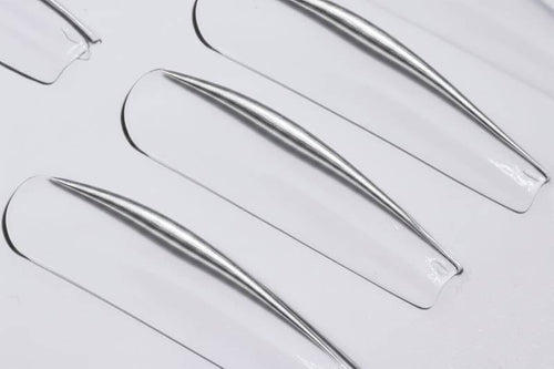 Long Clear Coffin Tips - Unicorn Lab