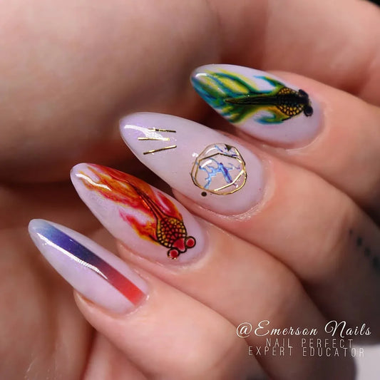 Nail Sticker - Design SH90 - Unicorn Lab