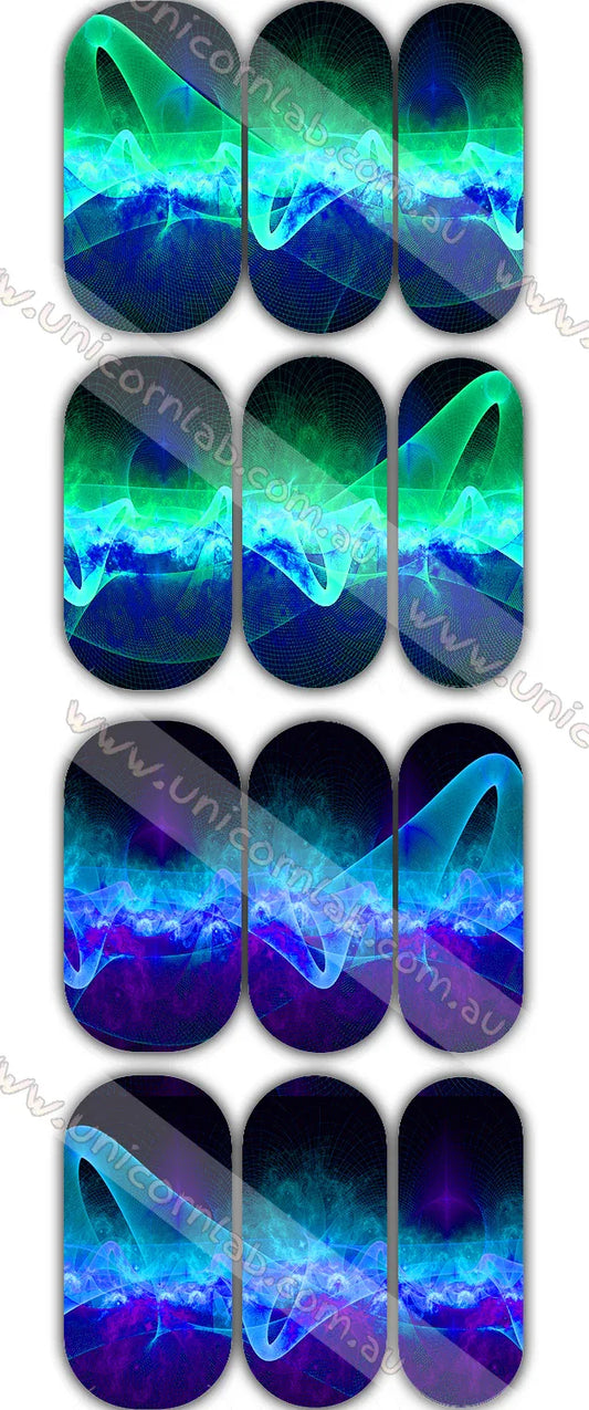 Ethereal Glow Waterslide Decals - Unicorn Lab