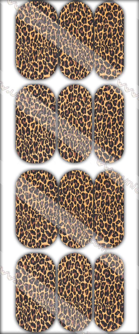 Leopard Print Waterslide Decals waterslide decal