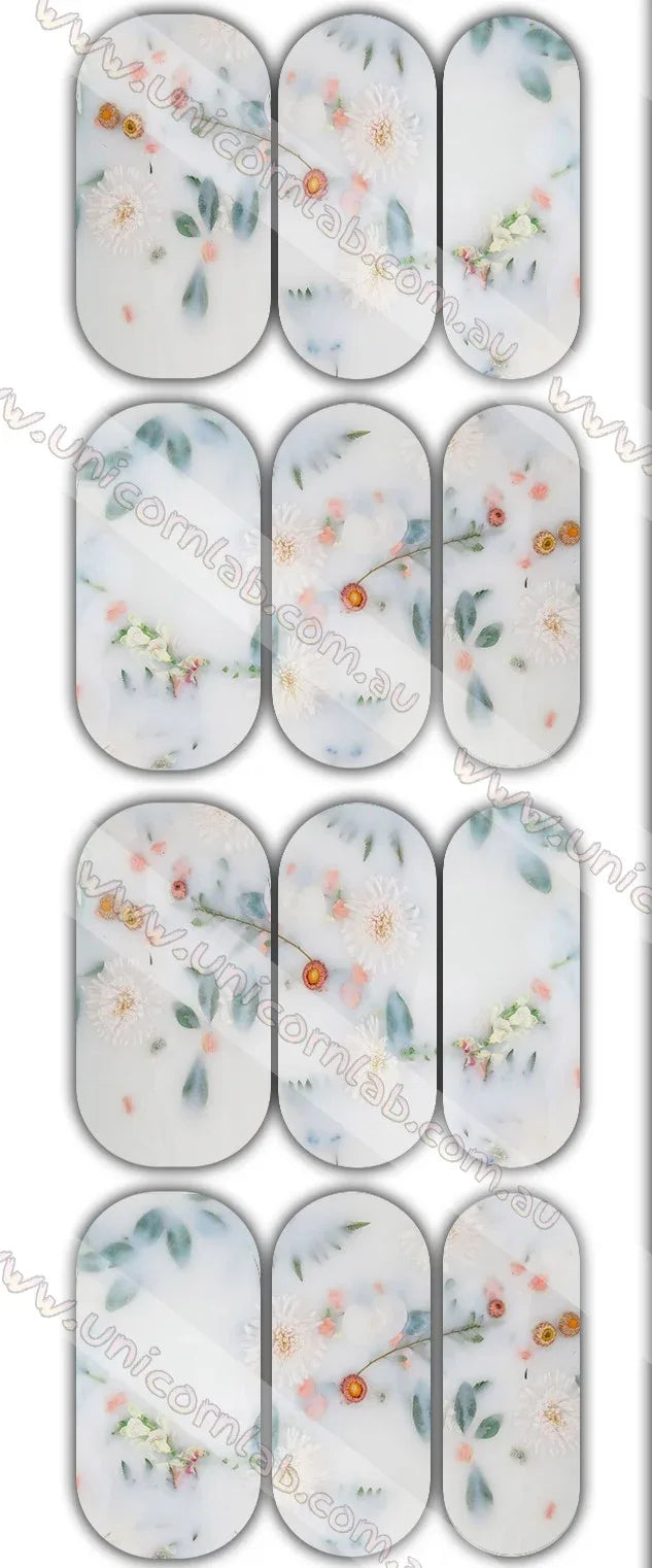 Milk Bath Waterslide Decals - Unicorn Lab