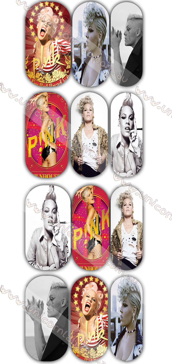 P!nk Waterslide Decals waterslide decal