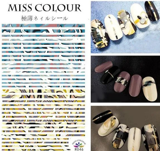 Nail Sticker - Design MC046 - Unicorn Lab