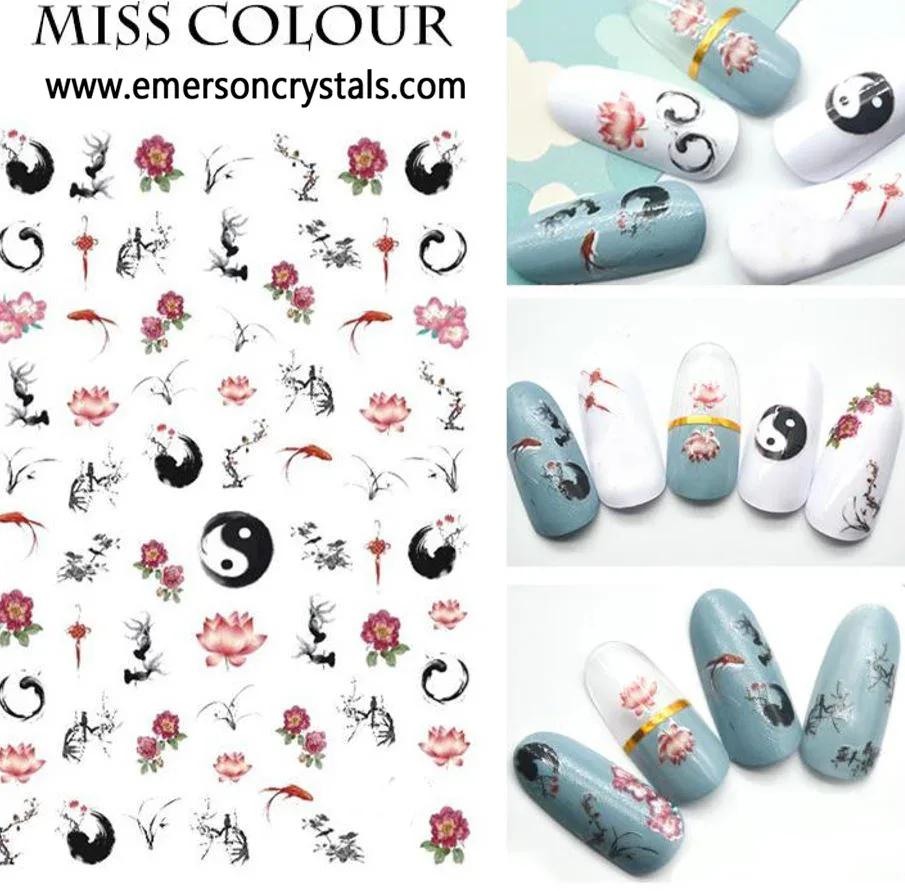 Nail Sticker - Design MC057 - Unicorn Lab