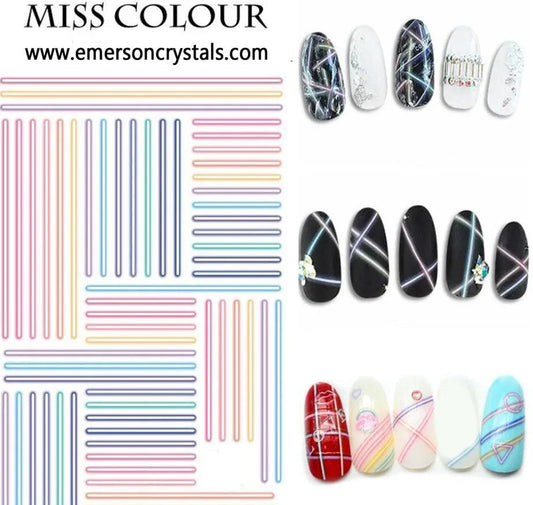 Nail Sticker - Design MC094 - Unicorn Lab