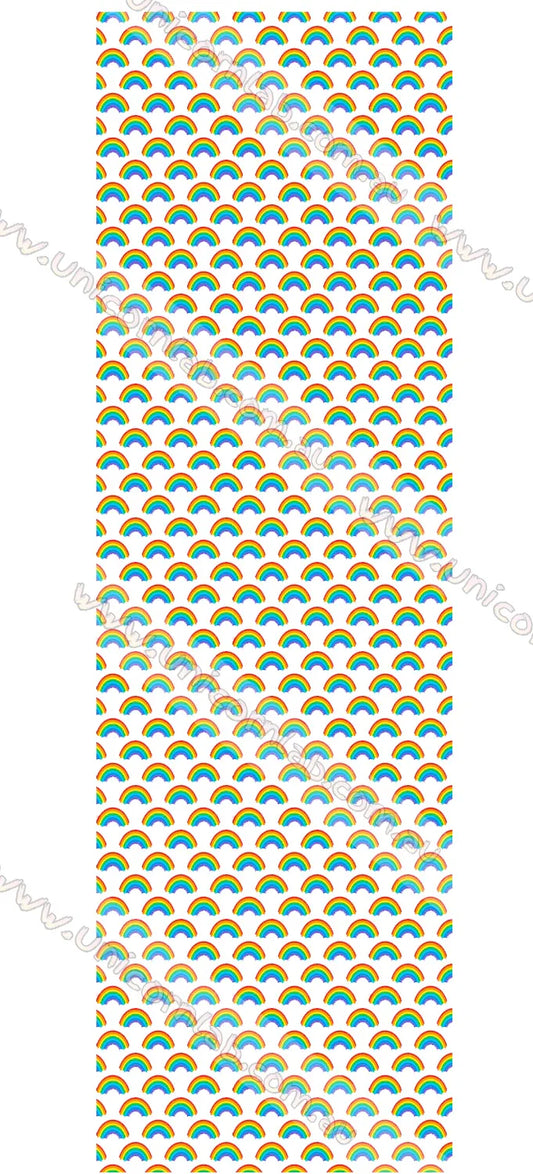 Rainbows Waterslide Decals - Unicorn Lab