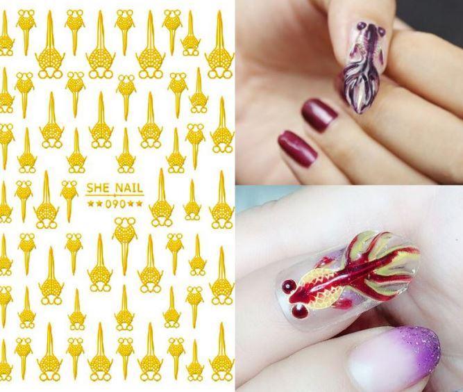 Nail Sticker - Design SH90 - Unicorn Lab
