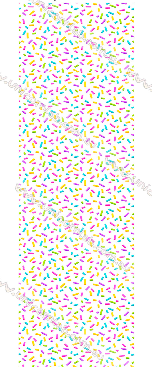 Rainbow Sprinkles Waterslide Decals