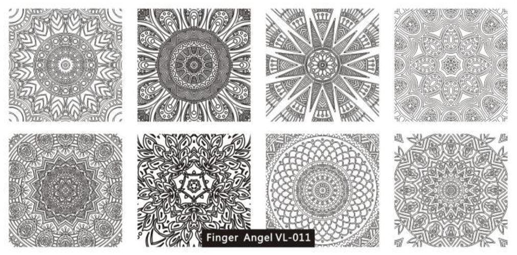 Stamping Plate - VL011 - Unicorn Lab