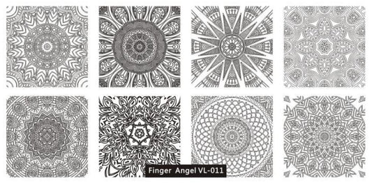 Stamping Plate - VL011 stamping plate The original Shimmer Cuticle Oil – Handcrafted in Melbourne since 2017 – First cuticle oil droppers to hit the Australian market